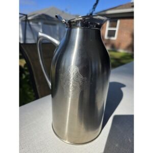VTG Hormel Hotel Medusa Stainless Steel Coffee Carafe Island Corp Pakistan 10"